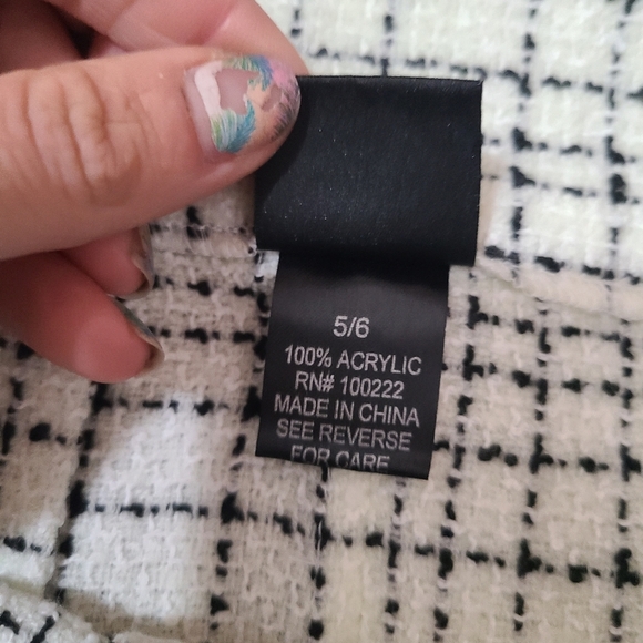 Studio Y Y2k Tweed Pleated Ribbon Preppy Schoolgirl Academia Skirt - Picture 5 of 5